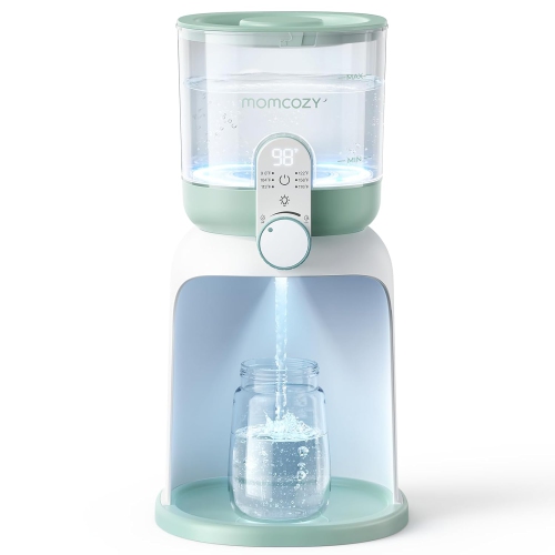 Image 1 of 8.. Momcozy Dual Lights Baby Bottle Warmer for Night Feedings, Instant Bottle Warmer for Making Formula, 57 Oz Larger Capicity, Formula Dispenser with 6