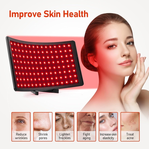 Red Light Therapy for Face,Red Light Therapy Lamp for Pain Relief,Infrared Light Therapy for Body,660nm 850nm Red Light Therapy Device Skin Care
