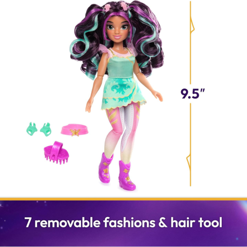 Unicorn Academy, Sophia Doll with 6 Accessories, 9.5”, Dolls & Unicorn Toys for Girls Ages 4 and up