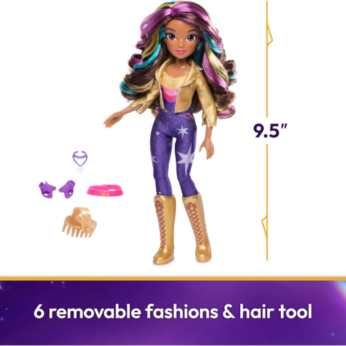 Unicorn Academy, Sophia Doll with 6 Accessories, 9.5”, Dolls & Unicorn Toys for Girls Ages 4 and up