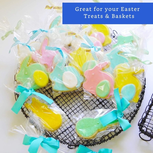 Clear Cellophane Wrap Roll, Transparent Thicken Cellophane Film Roll Gift Wrapping Roll for Gift Flower Craft Basket Packing Supplies