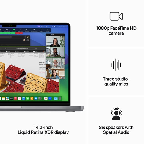 Refurbished - Apple MacBook Pro 14.2" (Fall 2023) - Space Grey (Apple M3/ 512GB SSD / 8GB RAM) - English