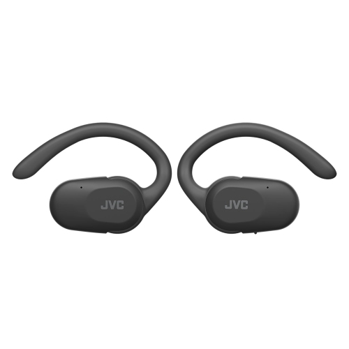 JVC – Écouteurs sans fil supra-auriculaires Nearphones avec étui de recharge, noir