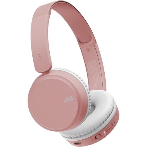JVC - Wireless On-Ear Headphones, Built-in Microphone and Remote Control, Pink