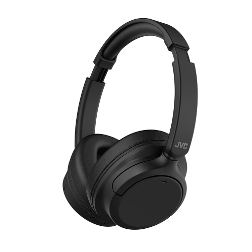 JVC - Active Noise Cancelling Wireless Headphones with Built-in Microphone and Remote Control, Black
