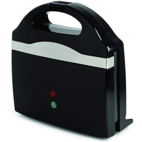 Salton Essentials - 2 Slice Belgian Style Waffle Maker, Non-Stick Plates, Black