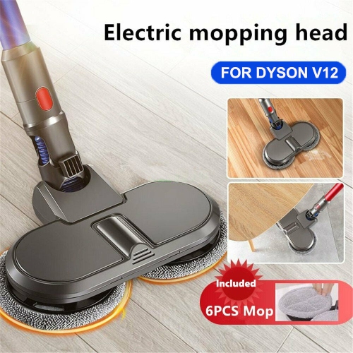 VGI Electric Mop Head Attachment for Dyson V12 Slim Vacuum Cleaner with Removable Water Tank