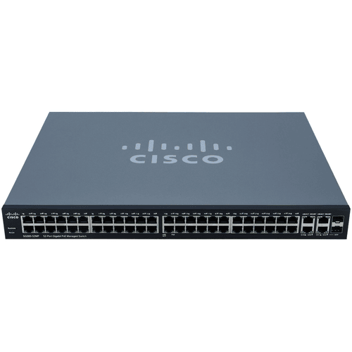 REFURBISHED GOOD "Cisco SG300-52MP-K9-NA 52-Port Gigabit PoE+ Managed Switch – High Power & Reliable Networking"
