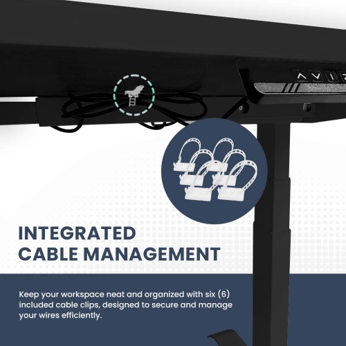 MotionGrey L Shape-Triple Motors Standing Desk with Memory Settings-71"x65" Black Oak Top Black Frame-Adjustable Sit-Stand Computer Table for Home,