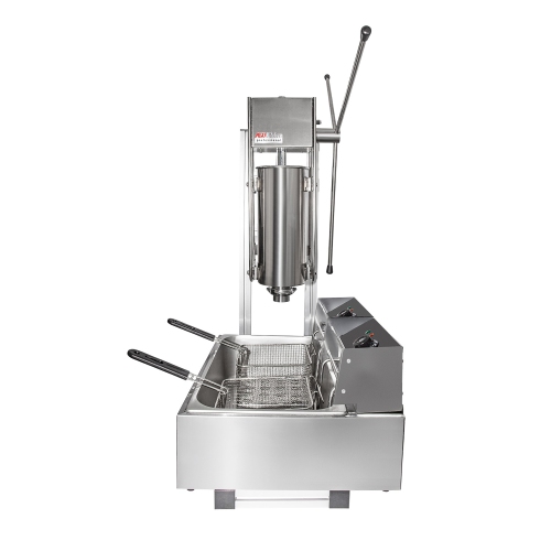 A-TG5LF Churro Maker Machine | Manual | Deep Fryer | 5L Capacity | 110V