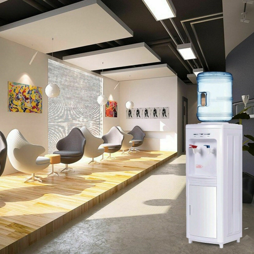 Distributeur d'eau à chargement par le haut de Costway – Température normale 5 gallons, chargement eau et bouteille chaude Maison électrique avec