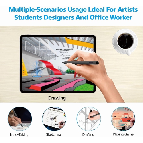Stylus Pen for iPad 9th Gen, 10th Gen, iPad Pencil for iPad(2018-2022), iPad Air 3/4/5, iPad Mini 5/6th, iPad 6/7/8th, Pad Pro11/iPad Pro12.9