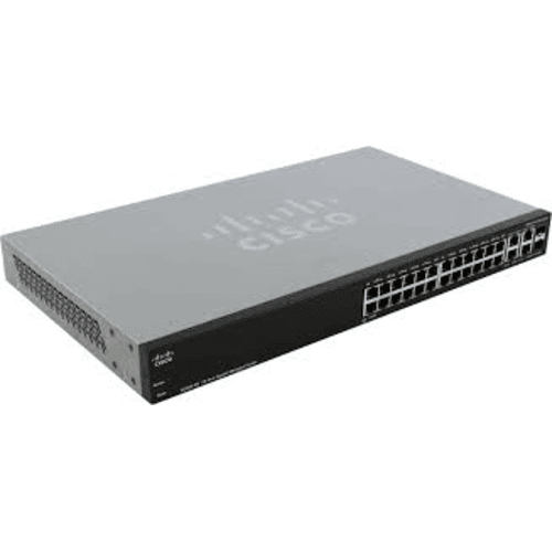 REFURBISHED GOOD "Cisco SG300-28-K9 28-Port Gigabit Managed Switch – High-Performance, Reliable Networking"