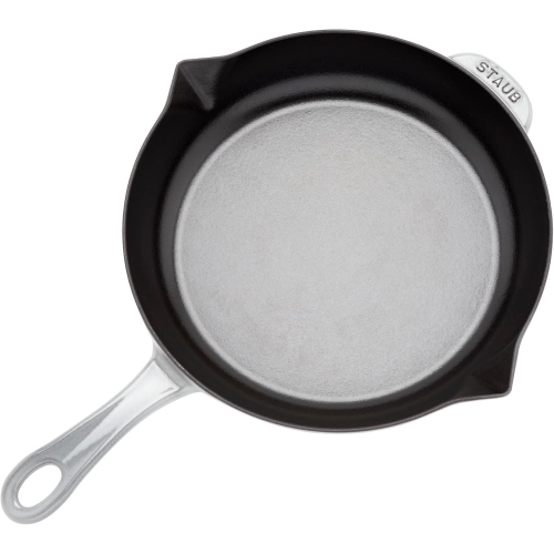 Staub Cast Iron 10-inch Fry Pan - Graphite Grey, Made in France