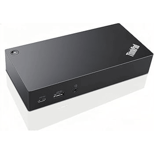 Open Box Lenovo ThinkPad USB-C Dock – Universal Docking Station with Power Delivery.