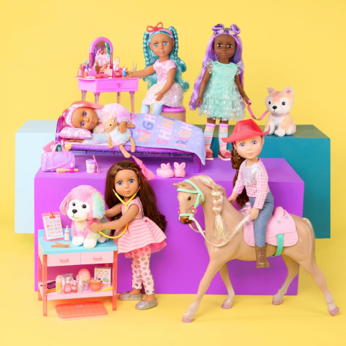 Glitter Girls - Poupée articulée Bluebell de 14 po - Poupées pour filles de 3 ans et plus, Rose,