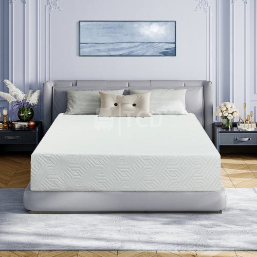 BestBuy Exclusive - Value Series 8" King Size CertiPUR-US® certfied Ergonomic Ortho Relief Medium Firm Cool Gel Foam Mattress