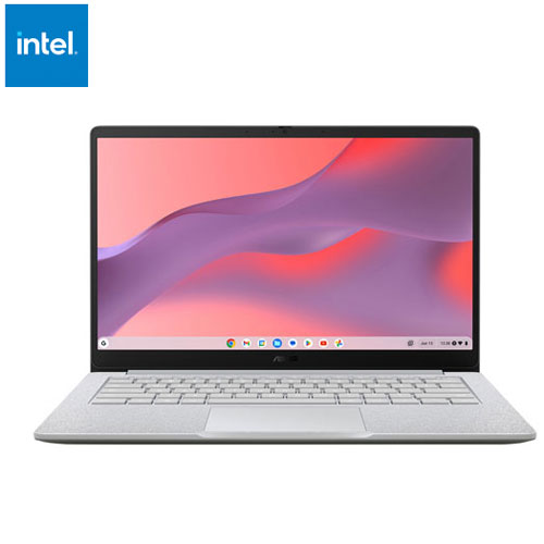 ASUS CX14 14" Chromebook - Pure Grey (Intel Celeron N4500/4GB RAM/64GB eMMC/ChromeOS)