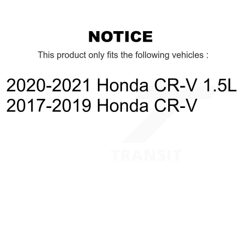 Front Suspension Stabilizer Bar Link Kit 72-K750908 For Honda CR-V