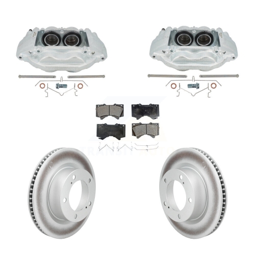 Ensemble de plaquettes en céramique pour étrier de frein avant pour Lexus LX570 Toyota Land Cruiser KCG-101194T
