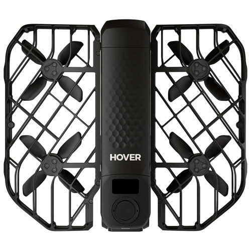 HoverAir X1 Pro Quadcopter Drone Basic Combo with Camera, Extra Battery, Charging Hub & Case - Black