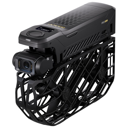 HoverAir X1 Pro Max Quadcopter Drone Basic Combo with Camera, Extra Battery, Charging Hub & Case - Black