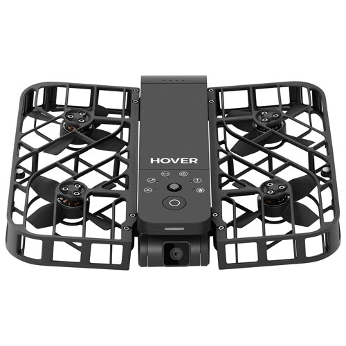 HoverAir X1 Quadcopter Drone Combo with Camera, Extra Battery & Charging Hub - Black