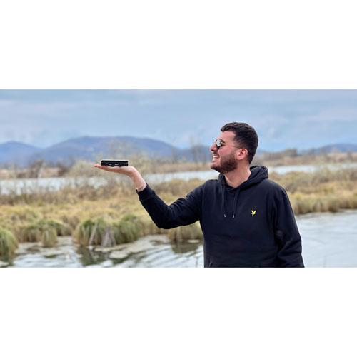 Quadricoptère X1 de HoverAir avec caméra, batterie supplémentaire et concentrateur de chargement - Noir