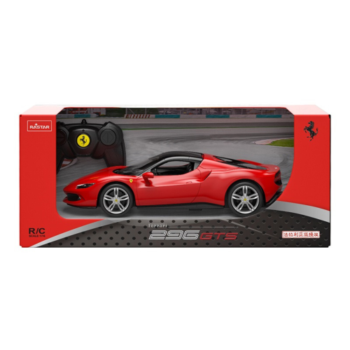 Rastar 1:16 Scale RC Car, Compatible with Ferrari 296 GTS, Remote Control Toy Car