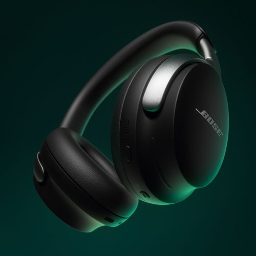 Casque d'écoute Bluetooth à suppression du bruit QuietComfort Ultra de Bose - Noir - Nouveau