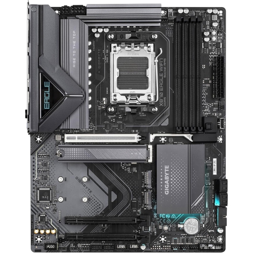 GIGABYTE X870 Eagle WIFI7 AMD AM5 LGA 1718 Motherboard, ATX, DDR5, 4X M.2, PCIe 5.0, USB4, WIFI7, 2.5GbE LAN, EZ-Latch