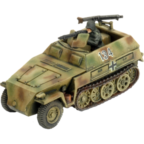 Flames of War German Armoured Reconnaissance Company HQ New