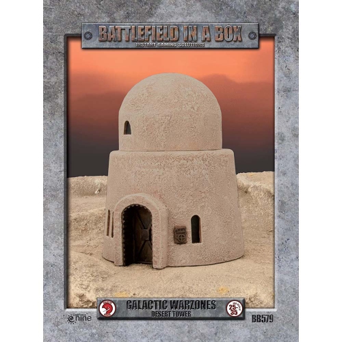 BATTLEFIELD IN A BOX - GALACTIC WARZONES DESERT TOWER NEW
