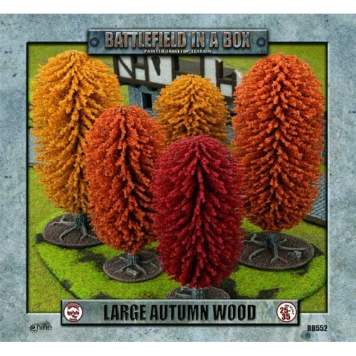 BATTLEFIELD IN A BOX LARGE AUTUMN WOOD NEW