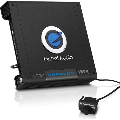 Planet Audio AC1500.1M Anarchy Series 1500W Monoblock Car Amplifier