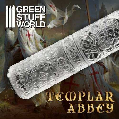 GREEN STUFF WORLD  Stuff World Rolling Pin Templar Abbey New