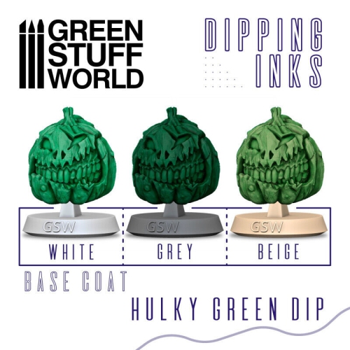 Green Stuff World Dipping ink 60 ml - HULKY GREEN DIP New