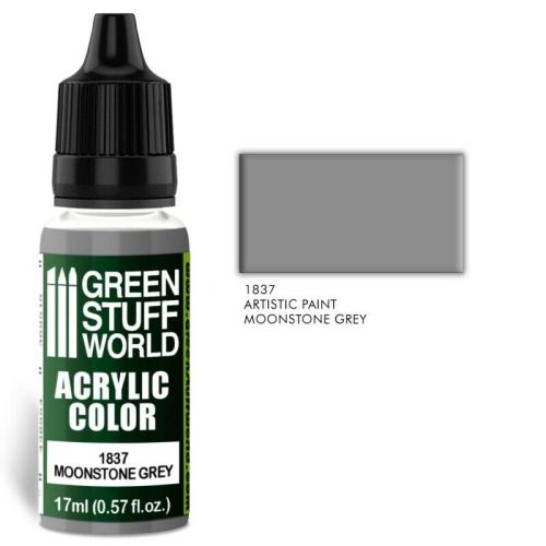 GREEN STUFF WORLD  Stuff World Acrylic Color Moonstone Grey