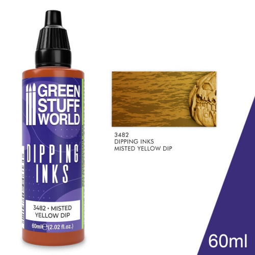 Green Stuff World Dipping ink 60 ml - MISTED YELLOW DIP New