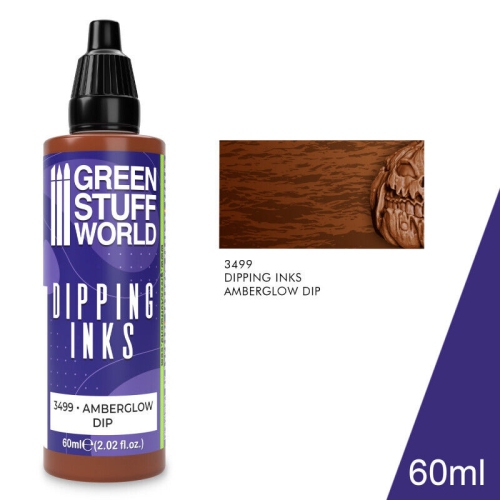 Green Stuff World Dipping ink 60 ml - AMBERGLOW DIP New