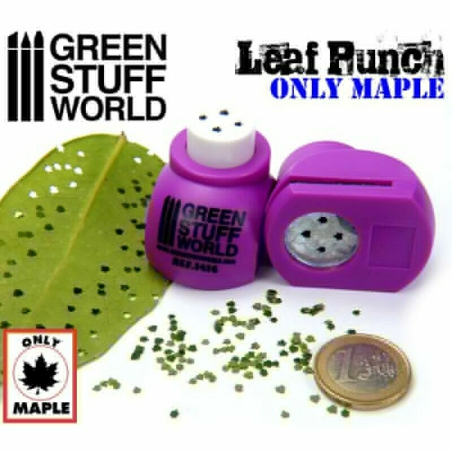GREEN STUFF WORLD  Stuff World Leaf Punch Medium Purple New