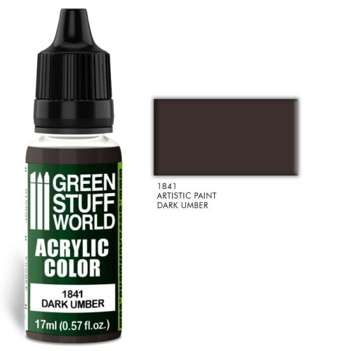 GREEN STUFF WORLD  Stuff World Acrylic Color Dark Umber