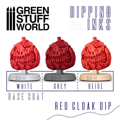 Green Stuff World Dipping ink 60 ml - RED CLOAK DIP New