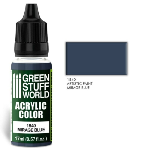 GREEN STUFF WORLD  Stuff World Acrylic Color Mirage Blue