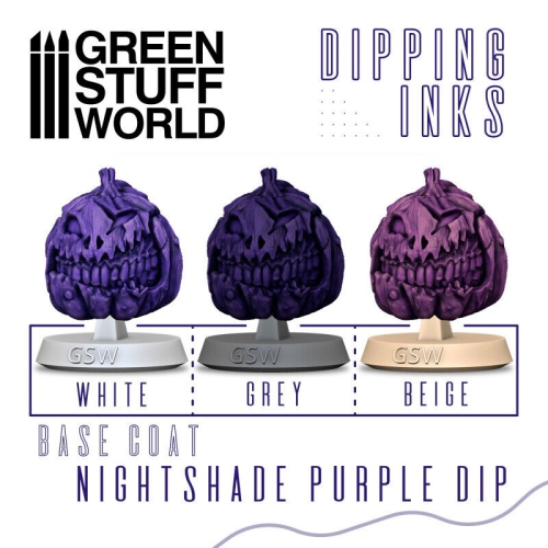 Green Stuff World Dipping ink 60 ml - NIGHTSHADE PURPLE DIP New