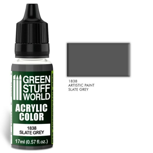 GREEN STUFF WORLD  Stuff World Acrylic Color Slate Grey