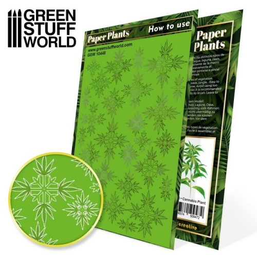 Green Stuff World Paper Plants - Cannabis New
