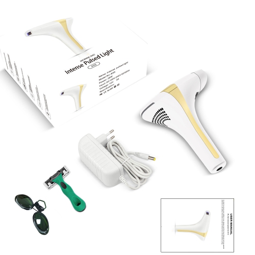 Hair Removal With Laser , Wireless Laser Hair Removal Rechargeable 4 in1 Cooling Painless Bikinis Trimmer IPL Epilator