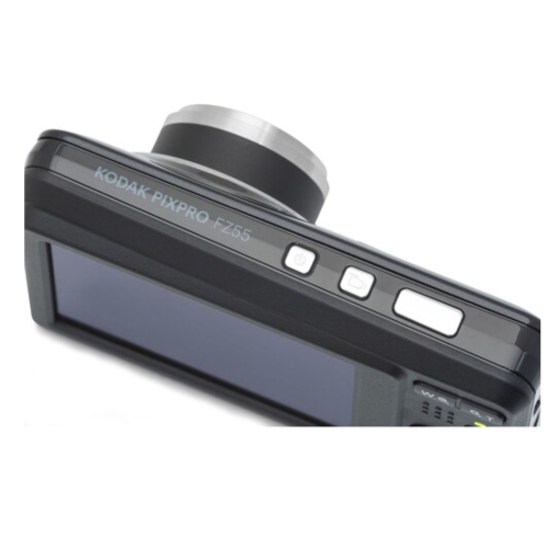 KODAK PIXPRO FZ55-SLV 16MP Digital Camera 5X Optical Zoom 28mm Wide Angle 1080P Full HD Video 2.7" LCD Vlogging Camera