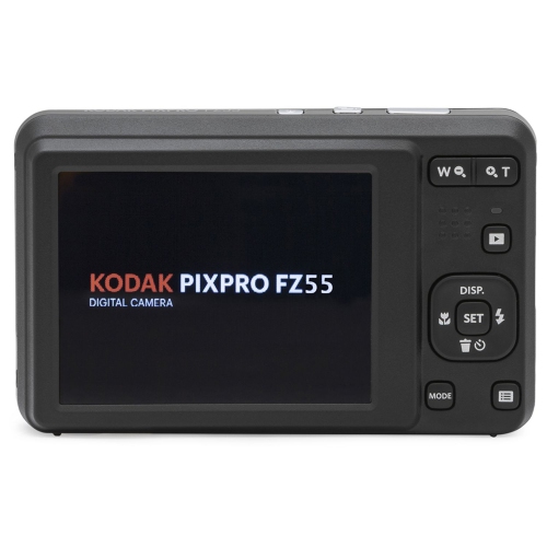 KODAK PIXPRO FZ55-SLV 16MP Digital Camera 5X Optical Zoom 28mm Wide Angle 1080P Full HD Video 2.7" LCD Vlogging Camera